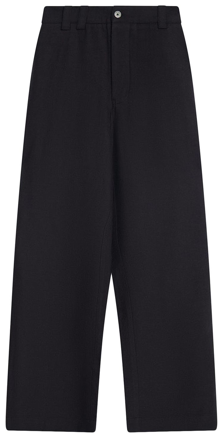The Elder Statesman Pashmina Norm Pant Black