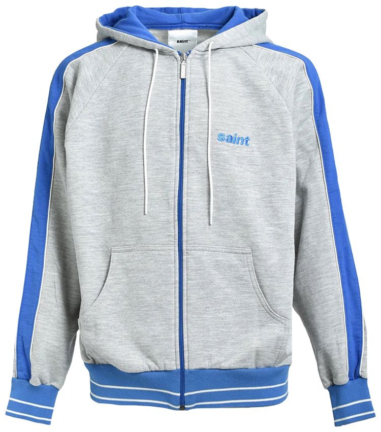 SAINT Mxxxxxx Side Line Zip Hoodie Grey