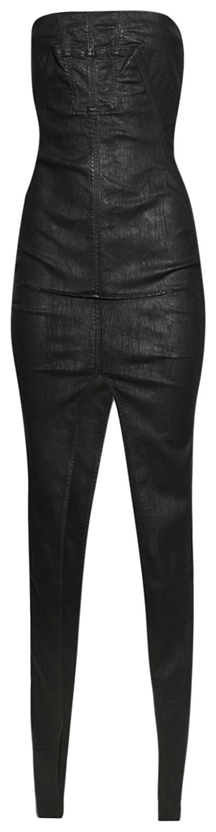 Rick Owens DRKSHDW Sliced Bustier Dress Black