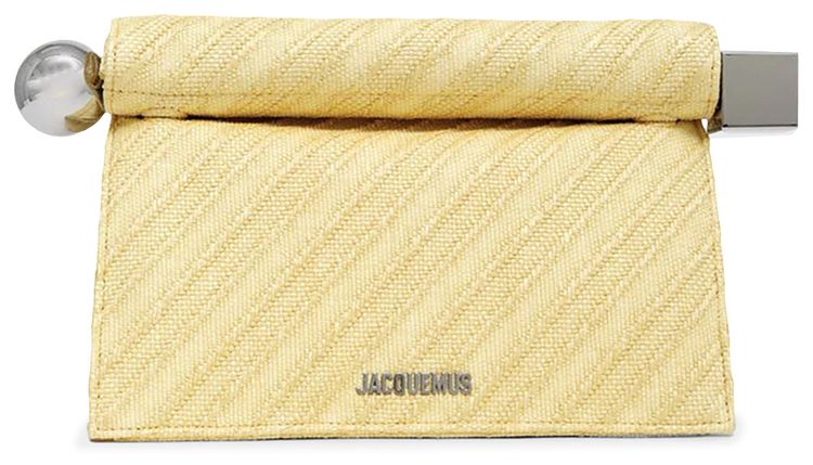 Jacquemus La Pochette Rond Carre Light Yellow