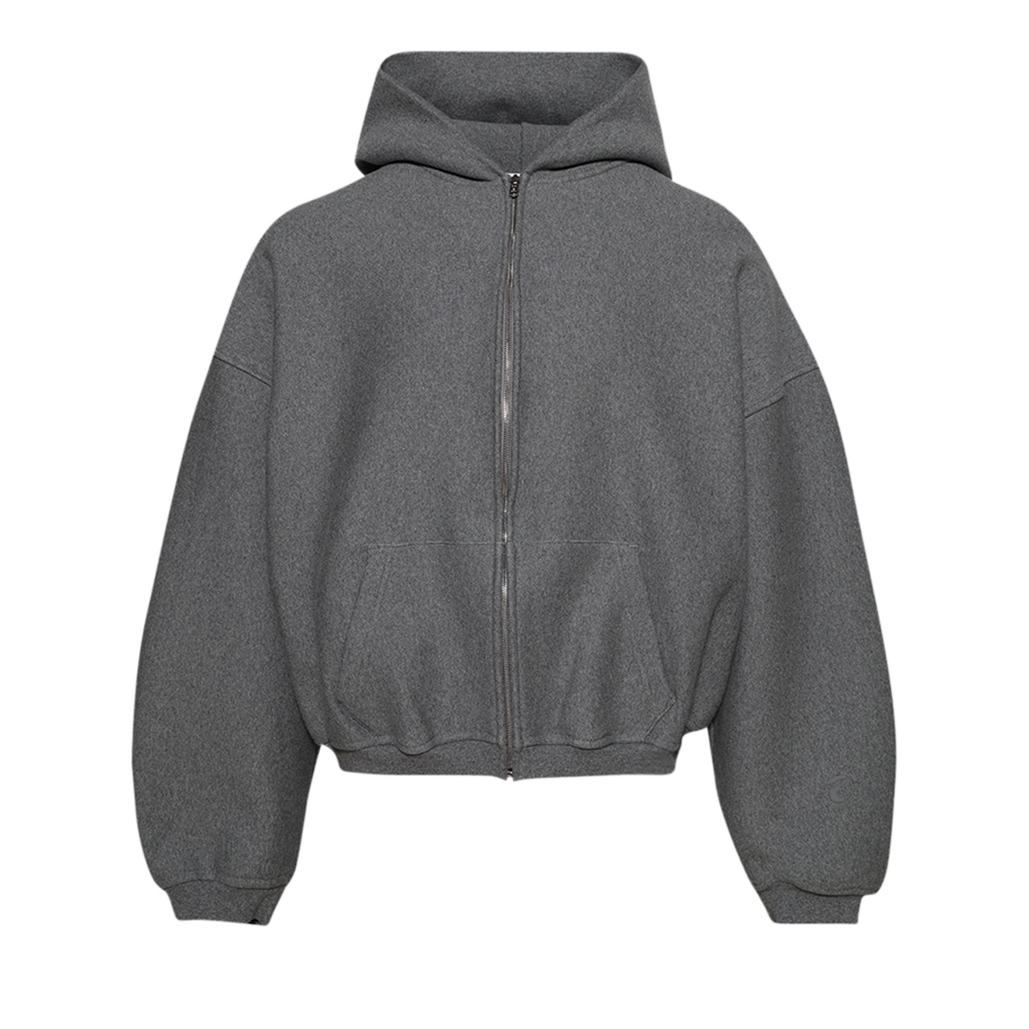 Buy Alexander Wang Zip Up Hoodie With Matte Star A Puff Logo