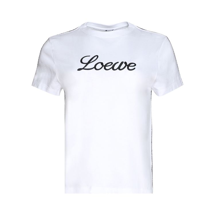 Loewe Relaxed Fit T Shirt White