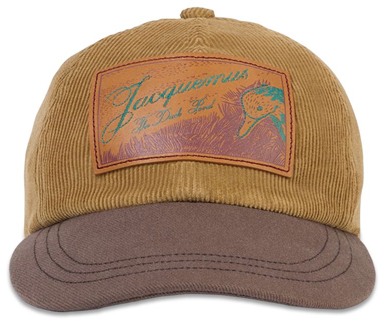 Jacquemus La Casquette Canard MulticolorBrown