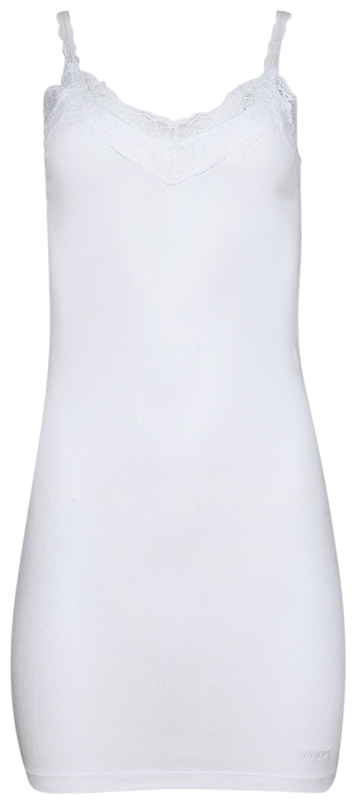 Vetements Lace Mini Tank Dress White