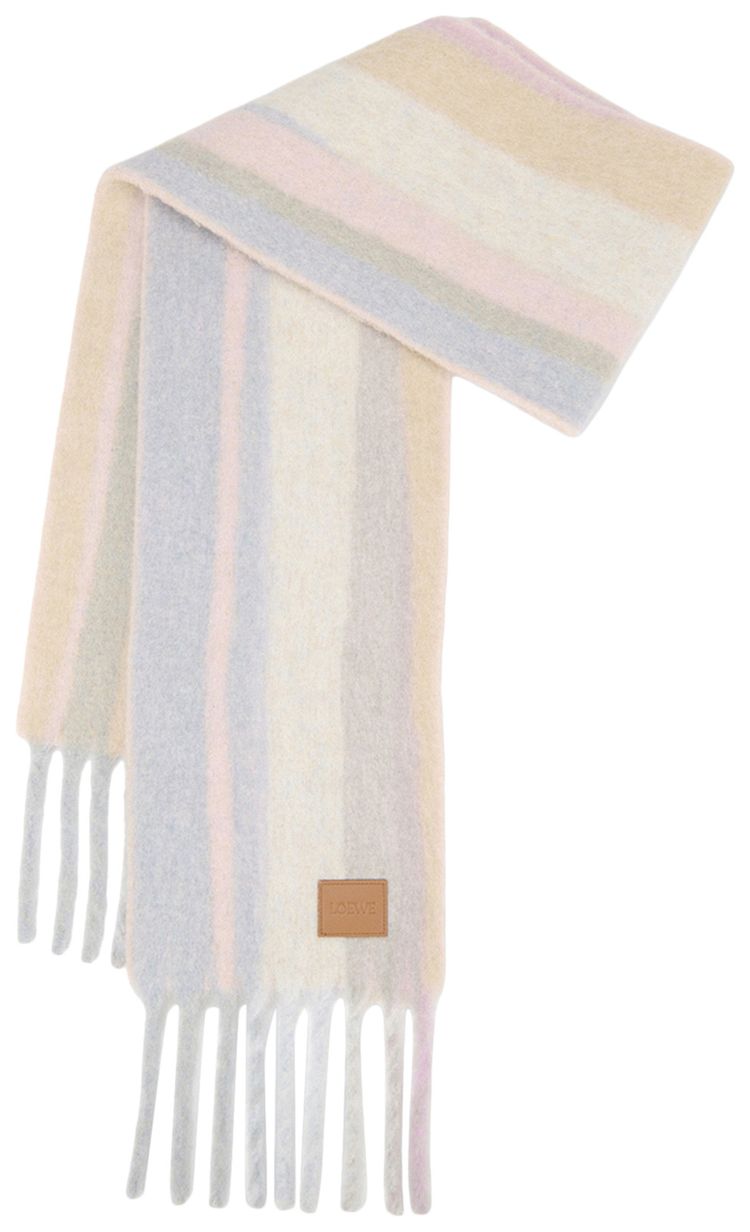 Loewe Scarf Light BluePinkSandstone