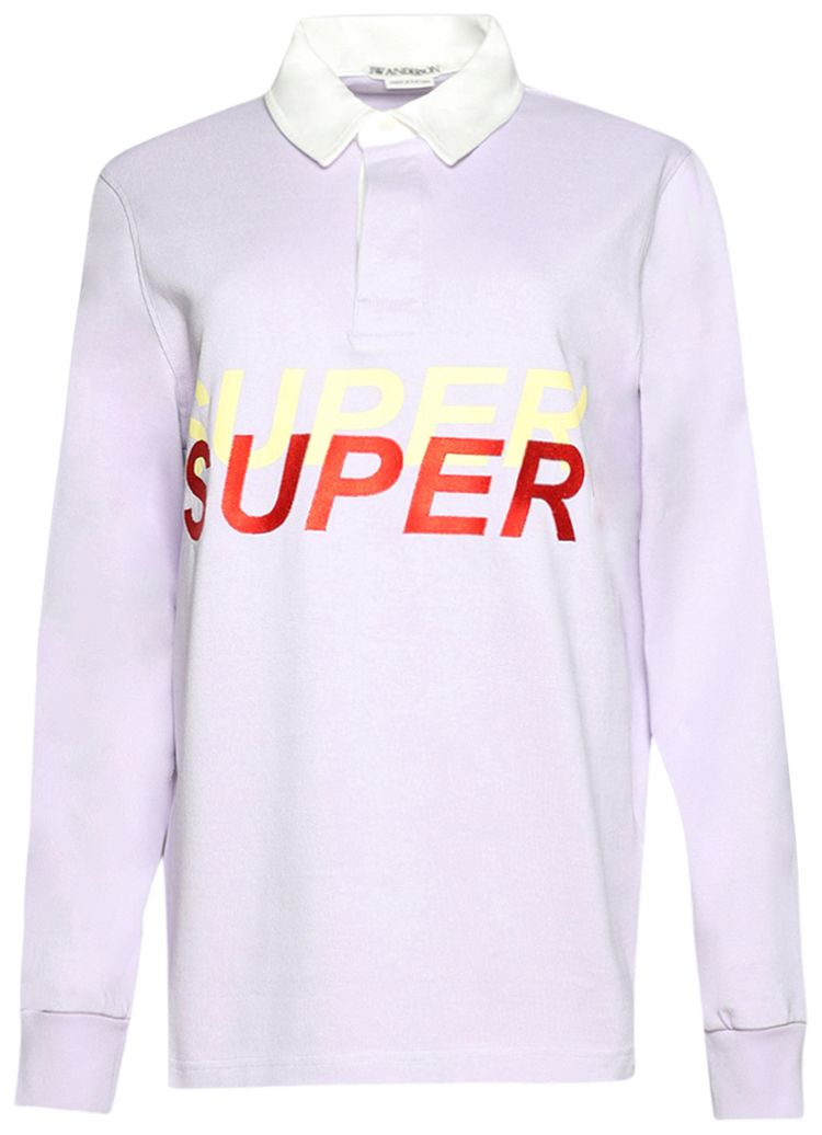 JW Anderson Super Rugby Polo Purple
