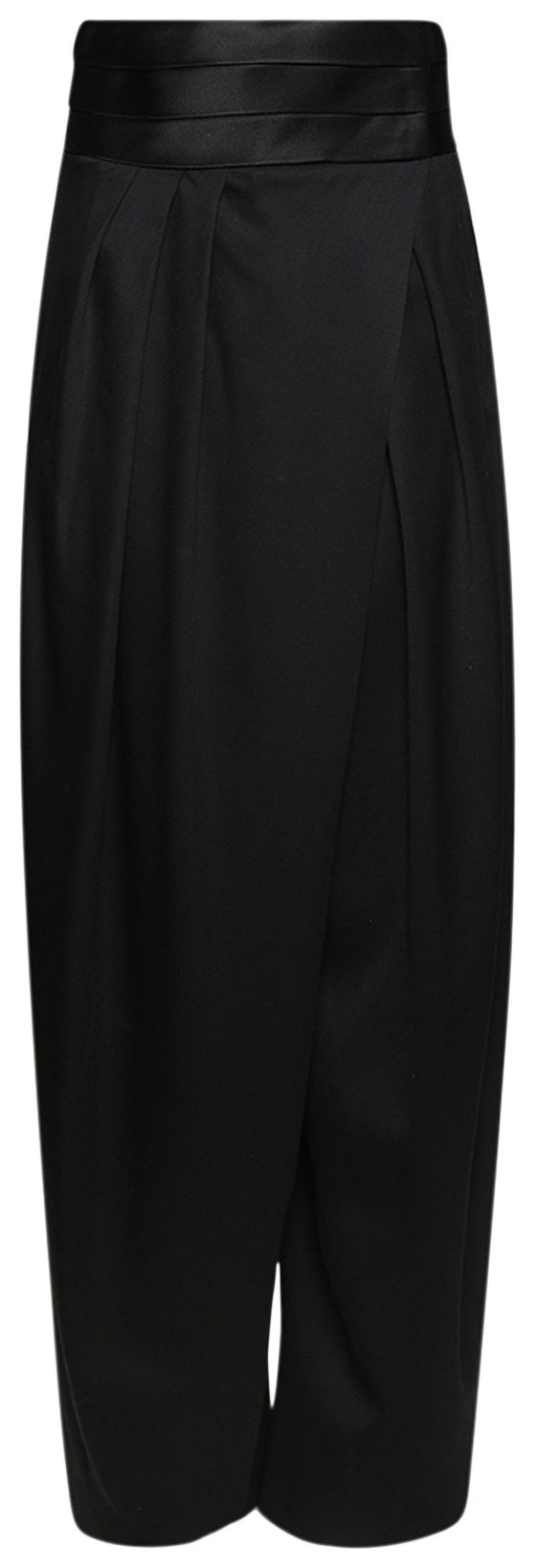 Alaia Tux Round Pant Noir
