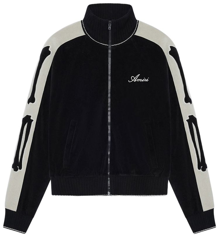 Amiri Bones Track Jacket Black