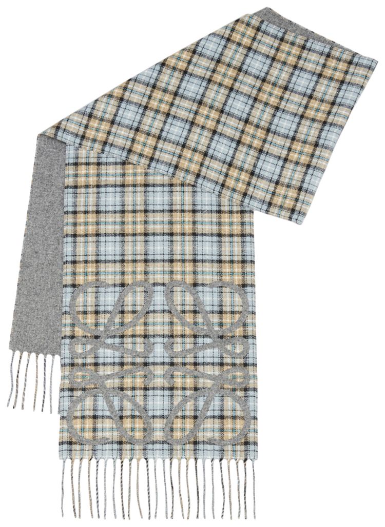 Loewe Scarf AnthraciteGreyBeige
