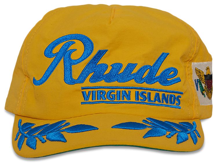 Rhude Virgin Islands Hat YellowBlue