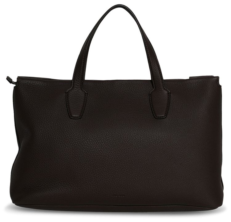 The Row Marcel Bag Deep Brown