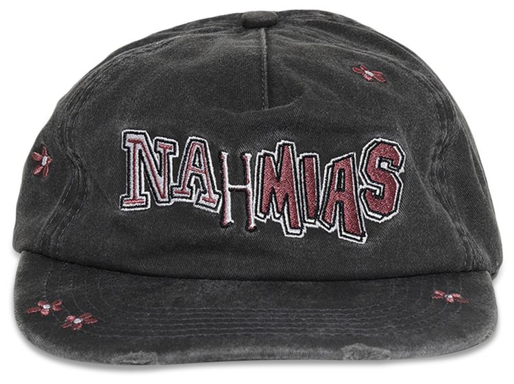 Nahmias Flower Groms Dad Cap Black