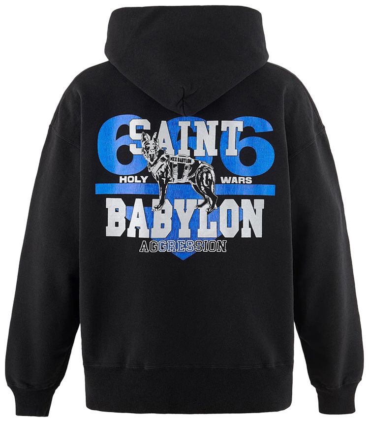 SAINT Mxxxxxx Saint Babylon Hoodie Black