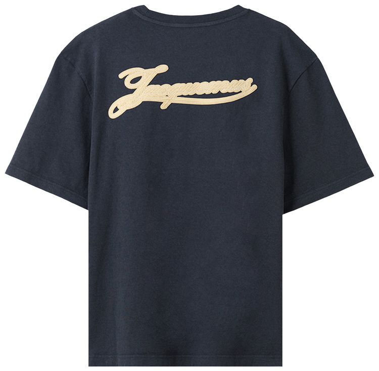 Jacquemus Le T Shirt Torneo Rosemary Label Dark Navy
