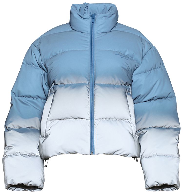 Alexander Wang Reflective Gradient Classic Puffer SilverBlue