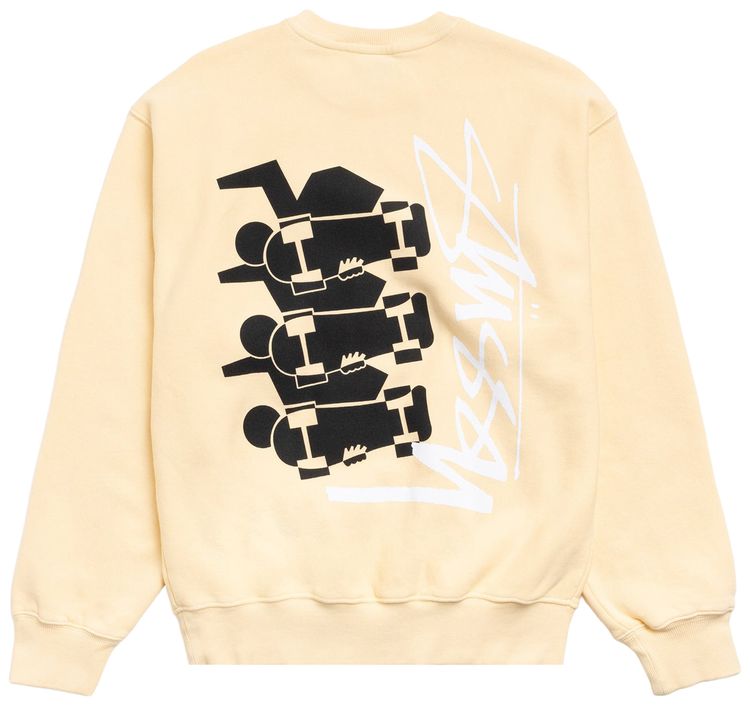 Stussy Skate Stack Crew Gold