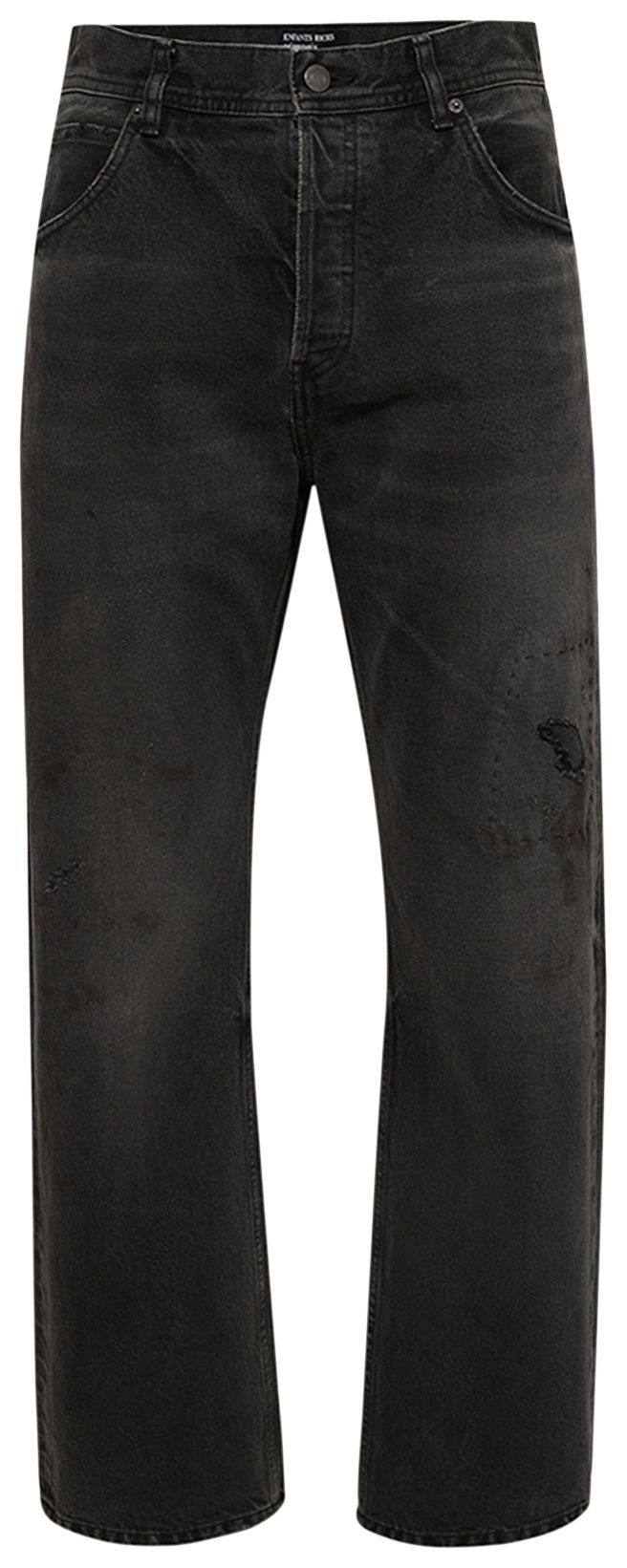 Enfants Riches Deprimes New Straight Leg Jeans Faded Black