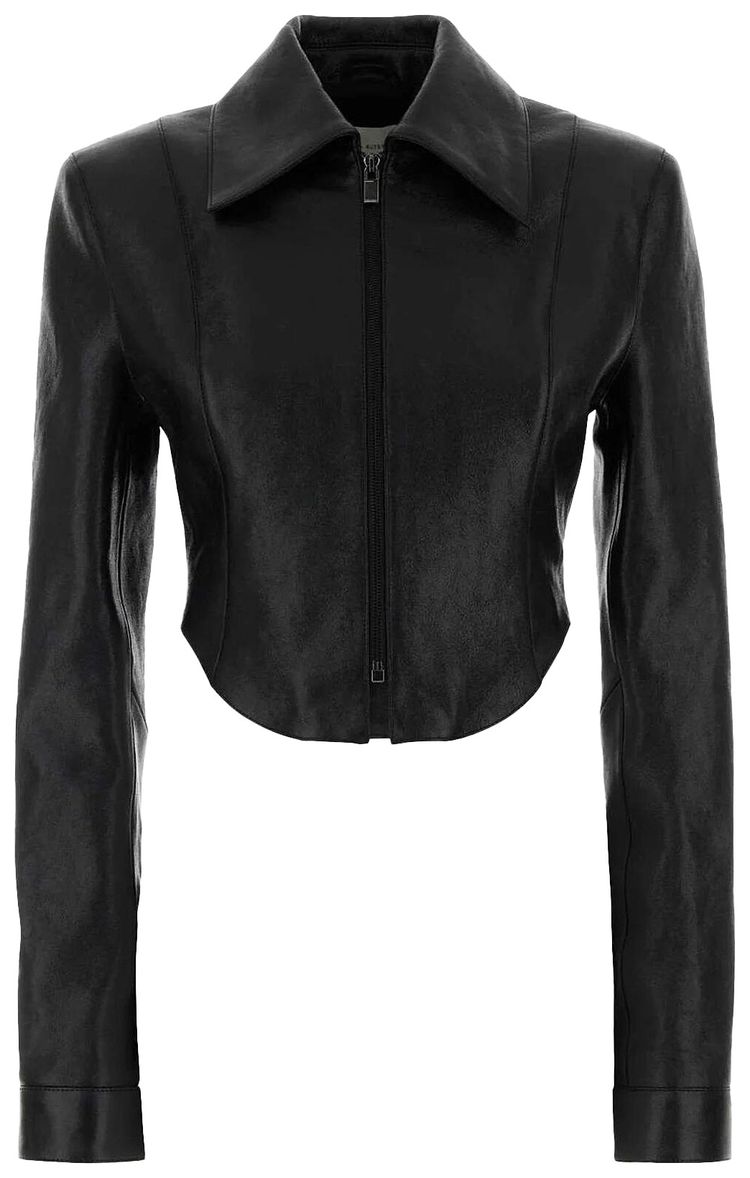 Magda Butrym Leather Jacket Black
