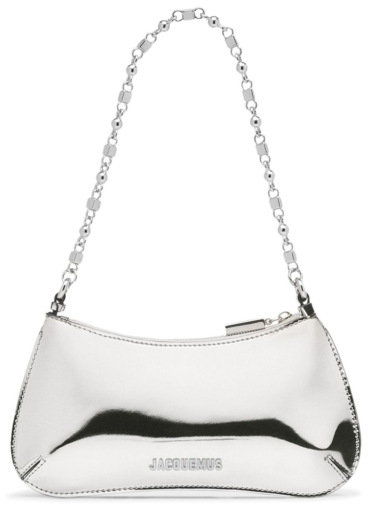 Jacquemus Le Petit Bisou Chaine Silver
