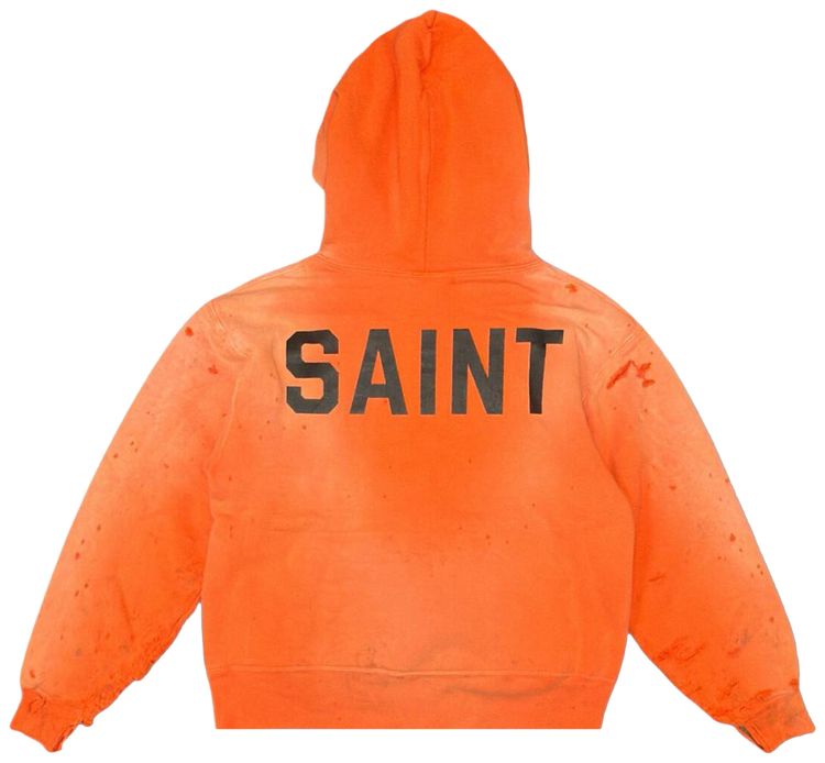 SAINT Mxxxxxx Saint Double Face Hoodie Orange
