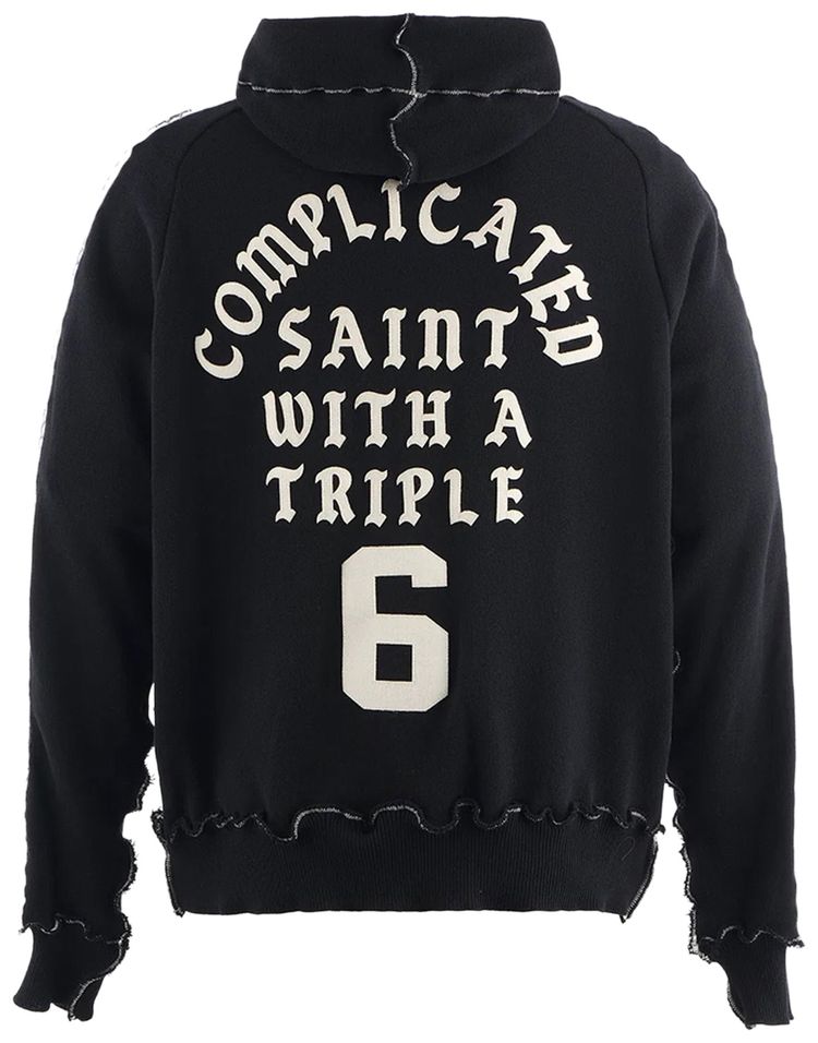 SAINT Mxxxxxx x A Love Movement Zip Hoodie Black