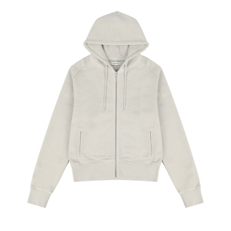 Entire Studios Slim Zip Up Off White