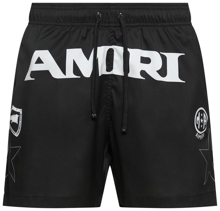 Amiri Sport Swim Trunk Black
