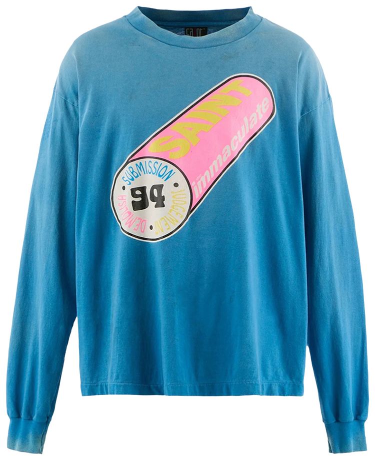 SAINT Mxxxxxx Immaculate Long Sleeve Tee Blue