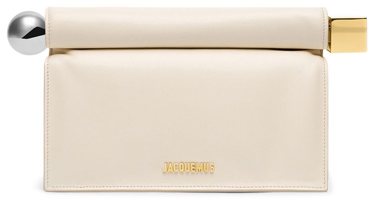 Jacquemus La Pochette Rond Carre Light Ivory