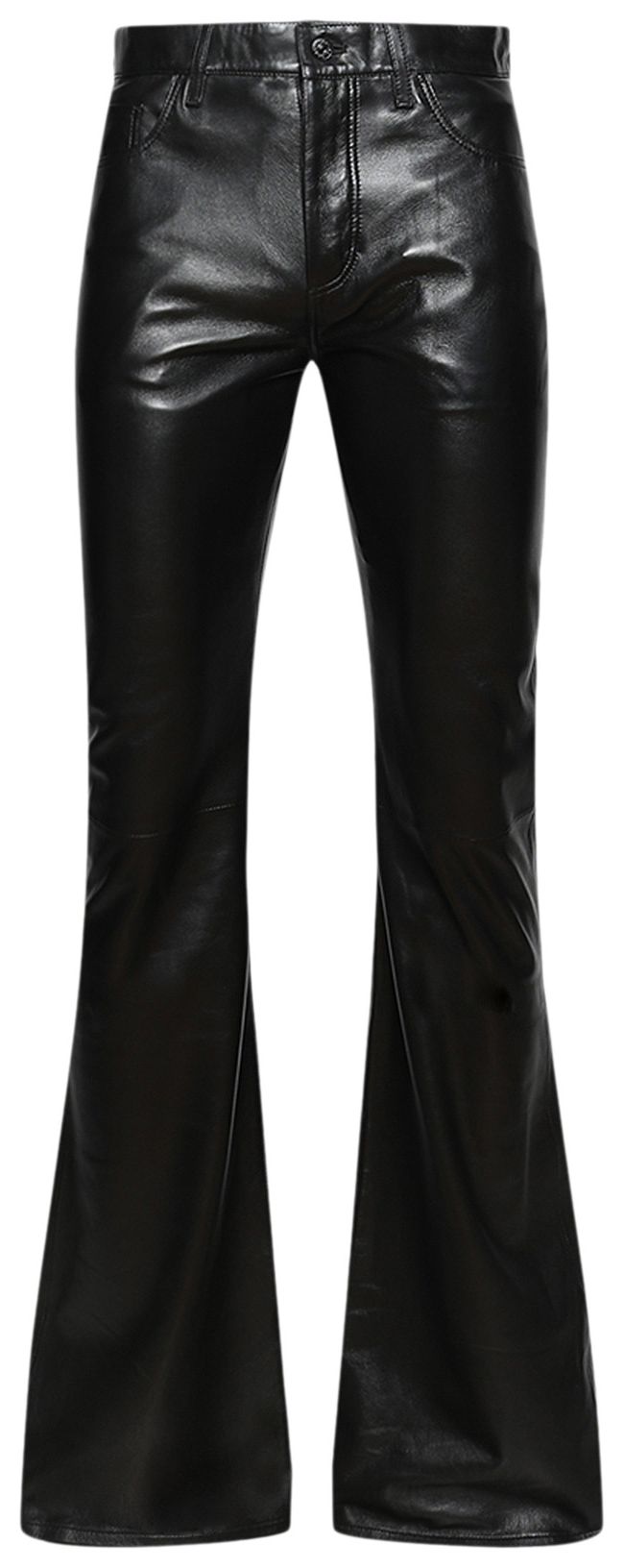 Acne Studios Leather Trouser Black