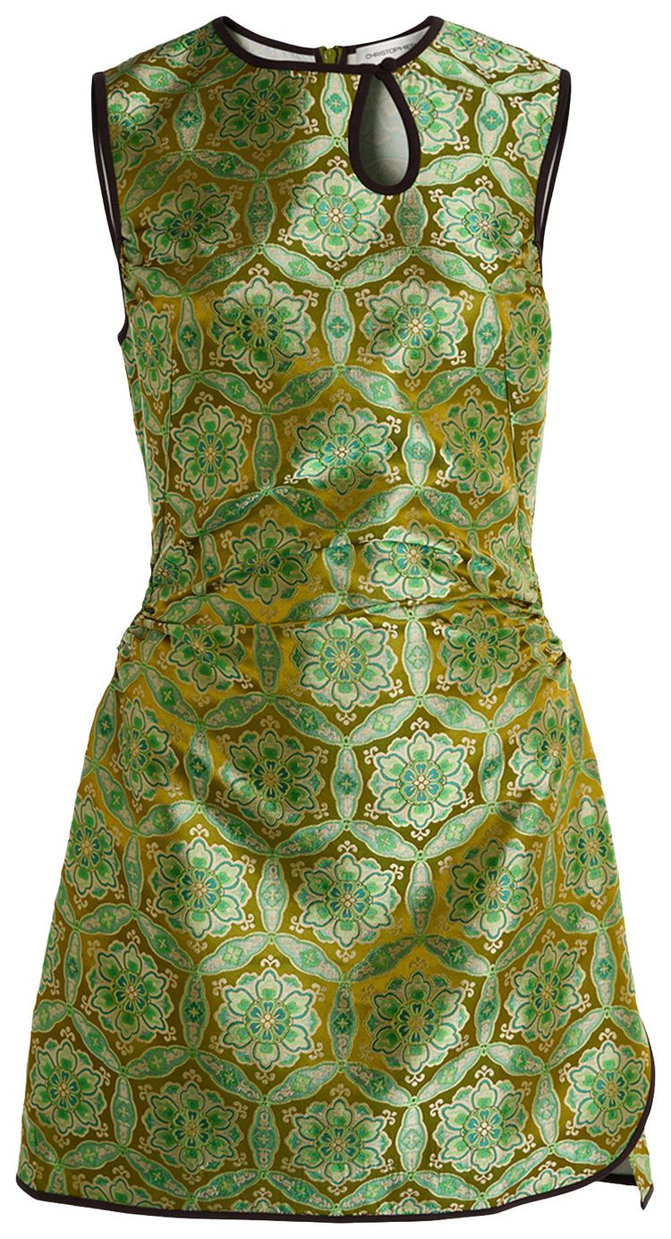 Christopher Esber Palmira Loophole Mini Tank Dress Palmira Print