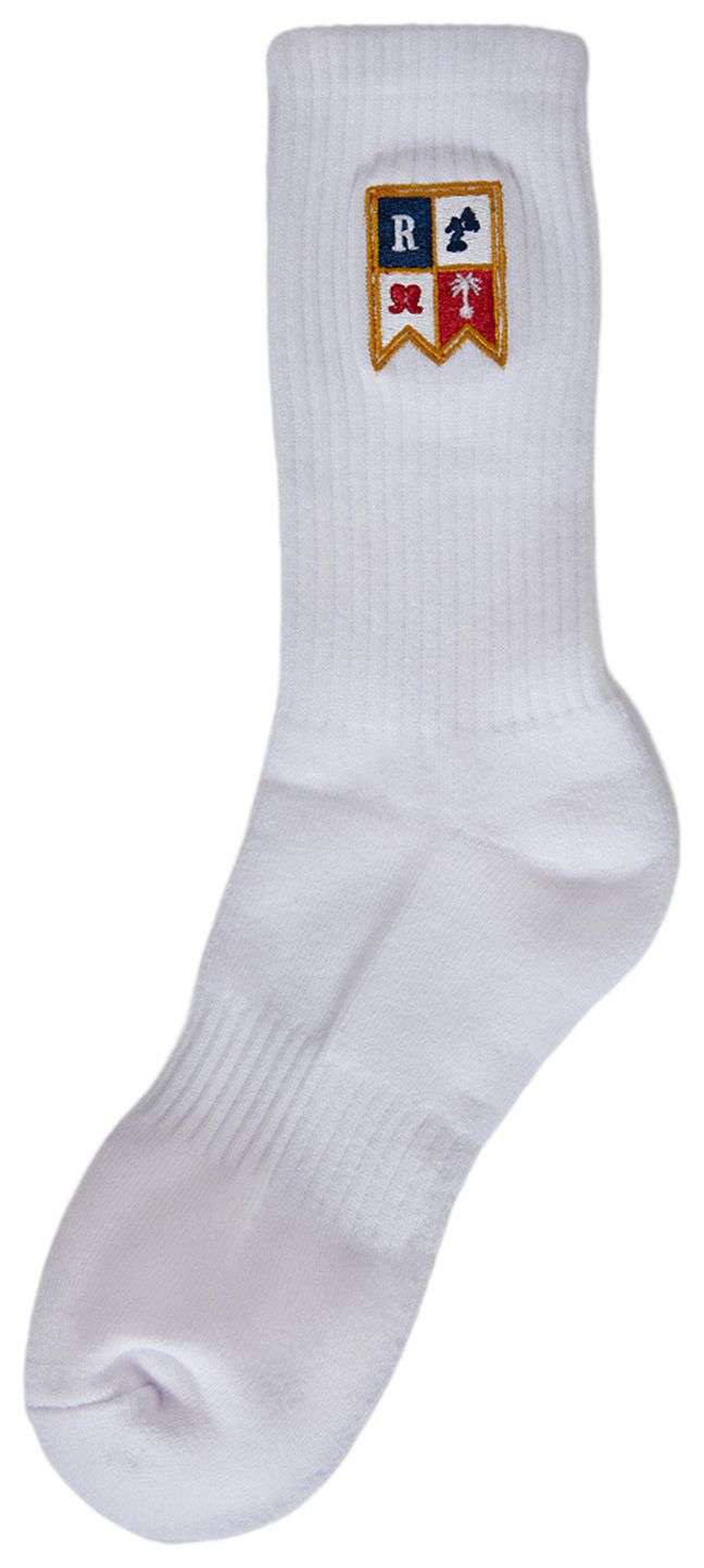 Rhude Harbor Crest Sock WhiteMulticolor