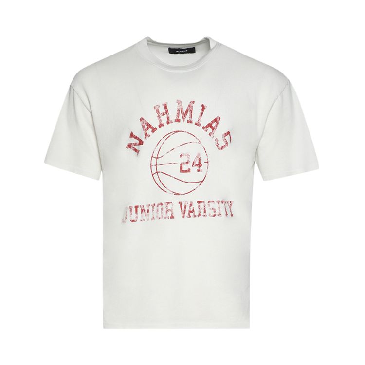 Nahmias JV 24 Boxy T Shirt Egg White