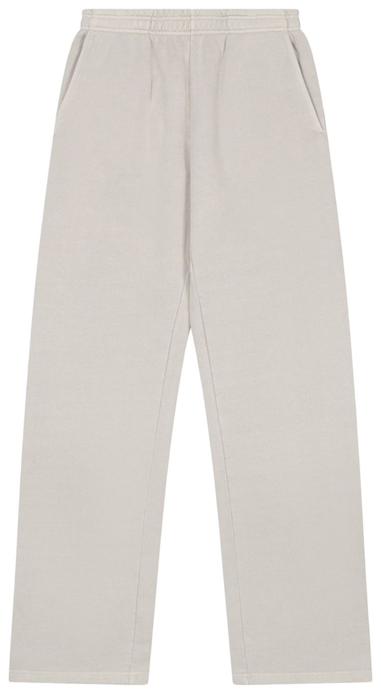 Entire Studios Straight Leg Sweatpant Off White