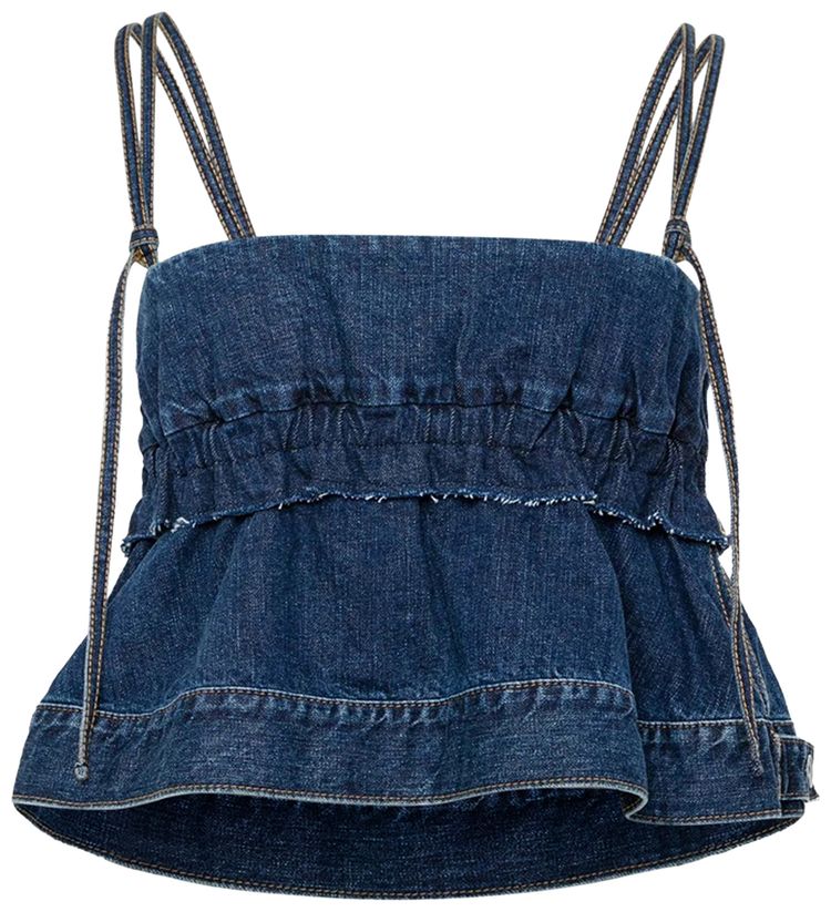 Sacai Denim Pullover Blue