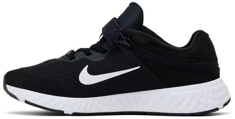 Nike Revolution 6 FlyEase GS Black White