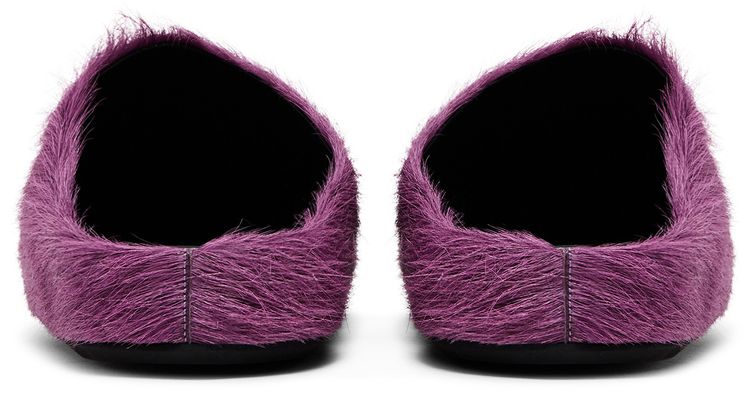 Marni Wmns Fussbett Sabot Prune Violet