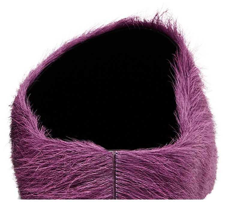 Marni Wmns Fussbett Sabot Prune Violet