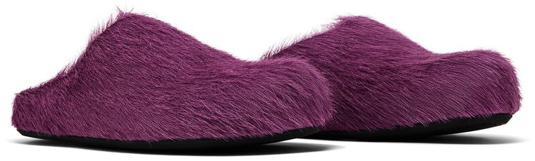 Marni Wmns Fussbett Sabot Prune Violet