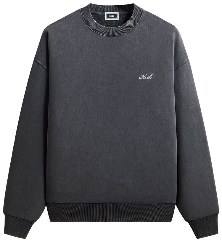 Kith Garment Dyed Nelson Crewneck Asteroid