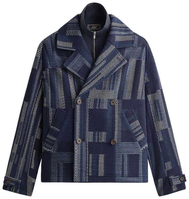 Kith Everett Cropped Moto Trench Nocturnal