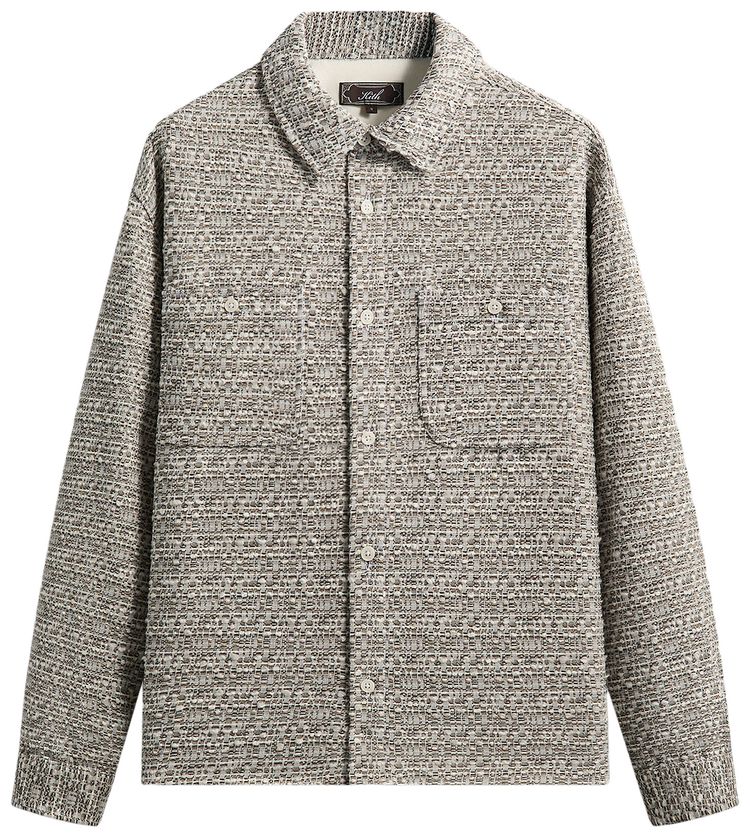 Kith Mixed Weave Apollo Shirt Overcast