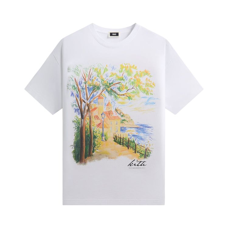 Kith Retreat Vintage Tee White