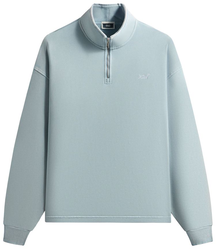 Kith Snow Washed Nelson Quarter Zip Presence