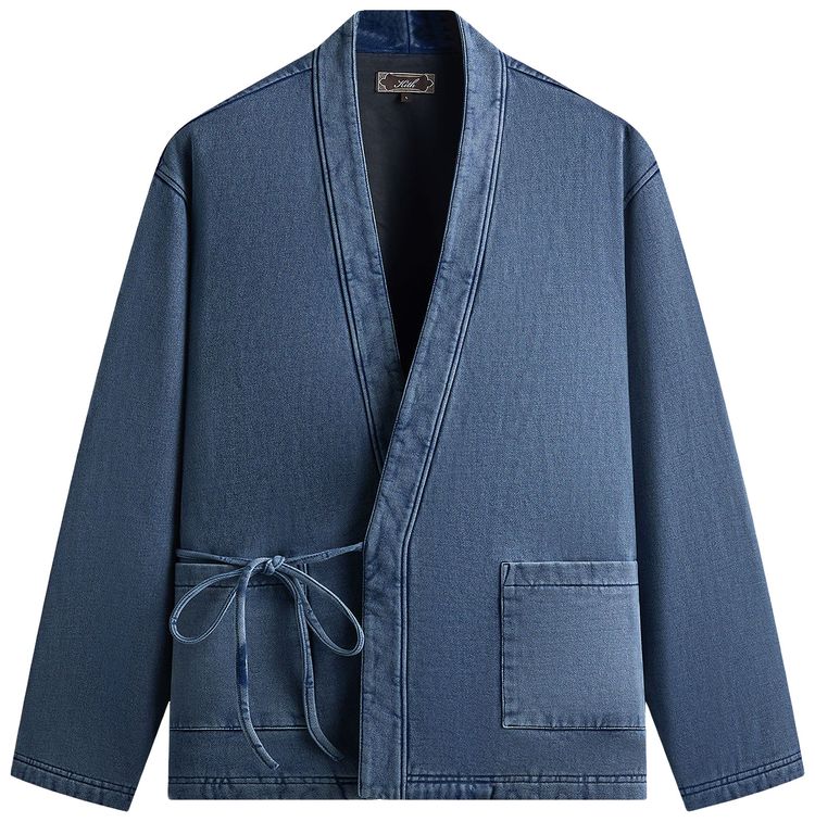 Kith Indigo Fleece Karter Gi Jacket Vast