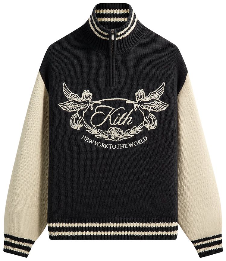 Kith Quarter Zip Wyona Sweater Cyclone