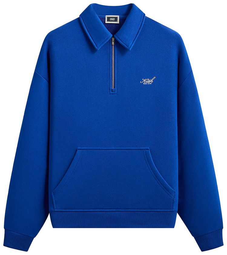 Kith Quarter Zip Popover Sweatshirt Cyclone