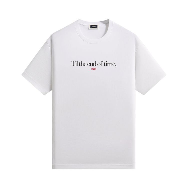Kith Til The End Of Time Tee White