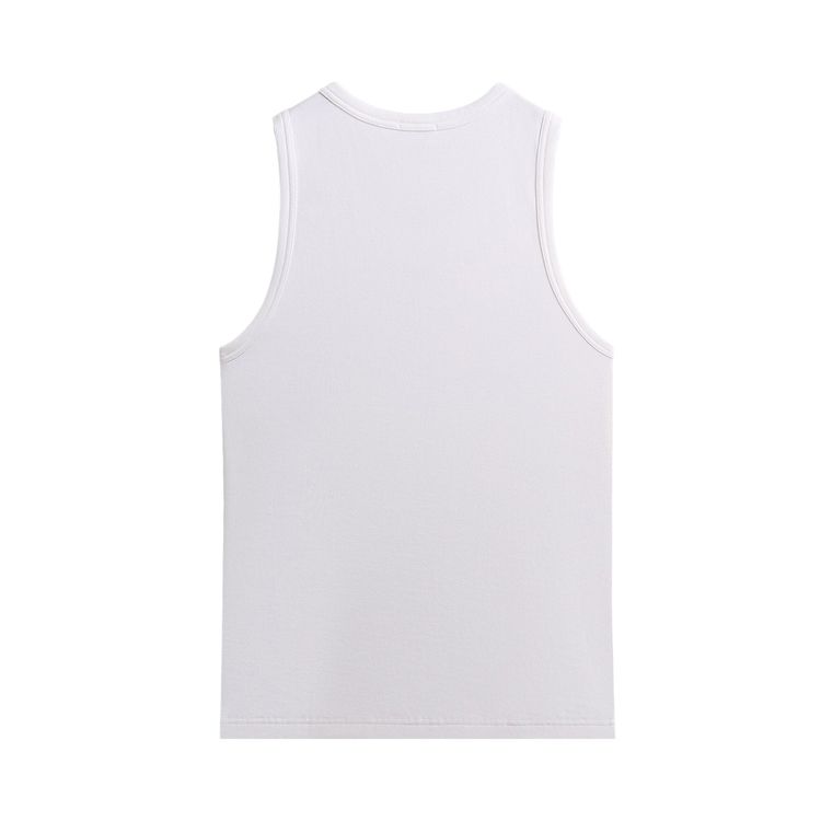 Kith Crest Ribbed Tank White