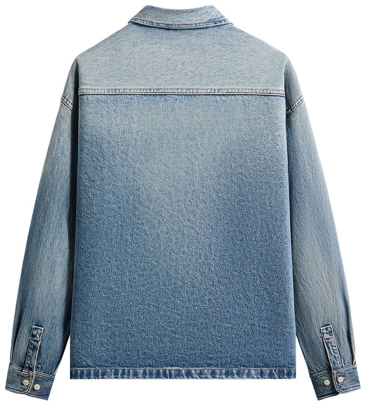 Kith Henson Denim Shirt Mid Indigo